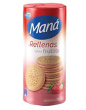 Galleta Mana Rellena Con Frutilla Arcor 165 Gr