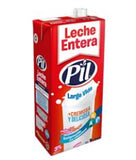 Leche Pil Entera Larga Vida en Caja 1 Lt