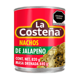 Salsa La Costeña Nachos De Jalapeño 820 Gr