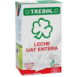 Leche Entera Larga Vida Trebol 1 l