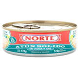 Atun en Agua y Sal Norte 170 g