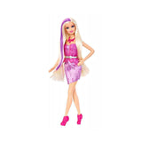 Muñeca Glam Hair Color y Estilo Barbie Mattel