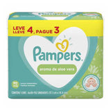 Toallas Humedas Aroma Aloe Vera Pampers de 192 Uni