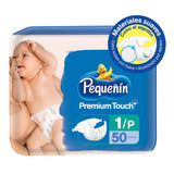 Pañal Premium Touch P1 Pequeñin de 50 Uni