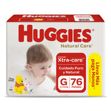 PaÃ±al Natural Care G Huggies de 76 Uni