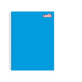 Cuaderno Espiral tamaño Carta Tapa Lider de 100 Hojas
