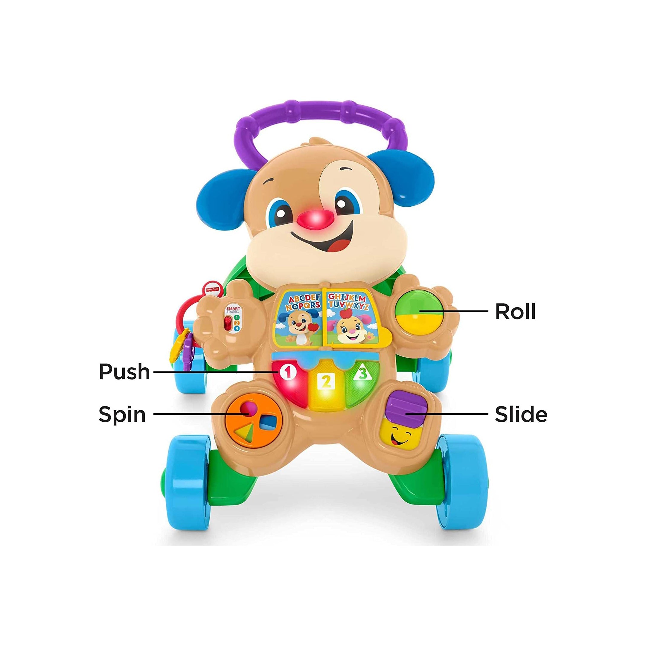 Perrito Andadera de Aprendizaje Fisher Price Fidalga