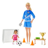 Muñeca Entrenadora de Futbol Barbie Mattel