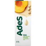 Soya con Jugo de Durazno Ades 1 l