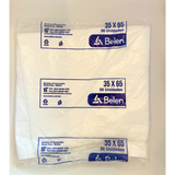 Paquete Bolsa Alta Normal 35X65 Blanca 50 u